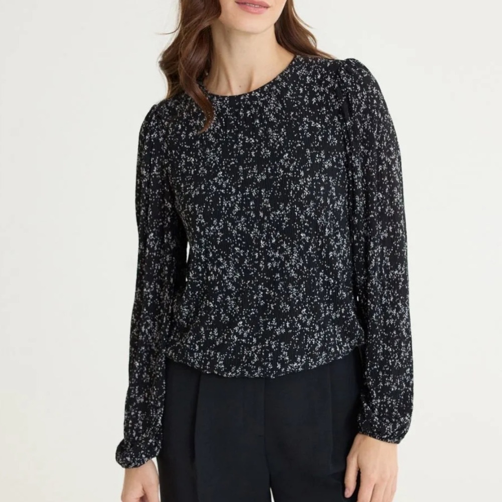 🆕 Reitmans Shirred Top Blouse size M